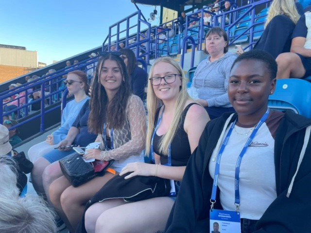 Macy Hendin-Walker, Tawana Senah and Bethan Fothergill