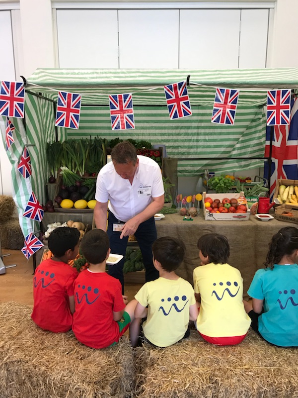 Schoolchildren learn the benefits of healthy living thanks to the roadshow led by Elena Baltacha Foundation chairman Nino Severino and sports scientist Lindsay Farish-Carradice