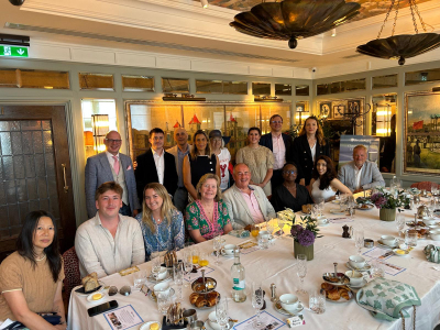 CHAMPIONSHIP CHAMPAGNE BRUNCH WITH FORMER WIMBLEDON CHAMPIONS AND PATRON MARION BARTOLI